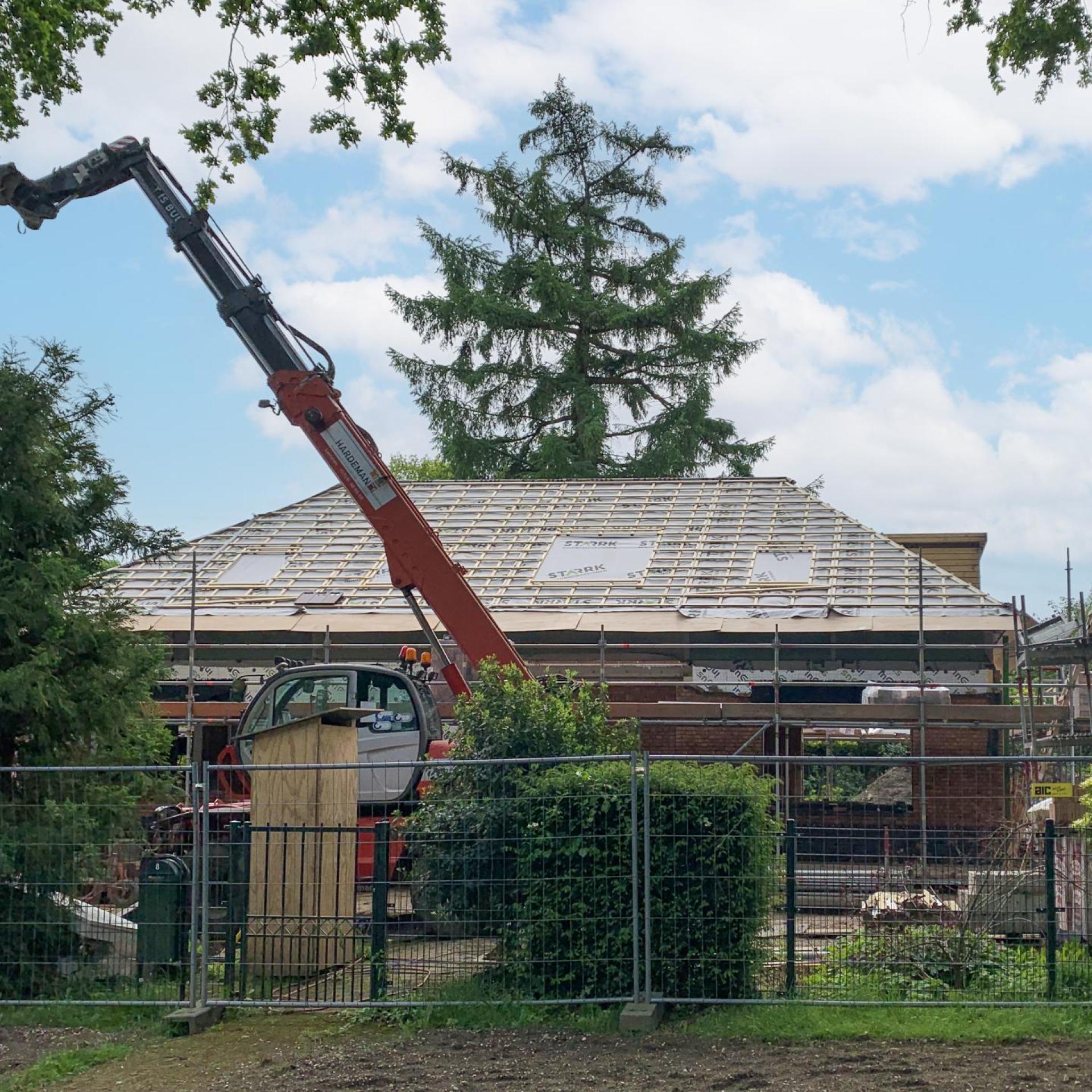 Woning met bijgebouw Oosterbeek - leveren dakelementen